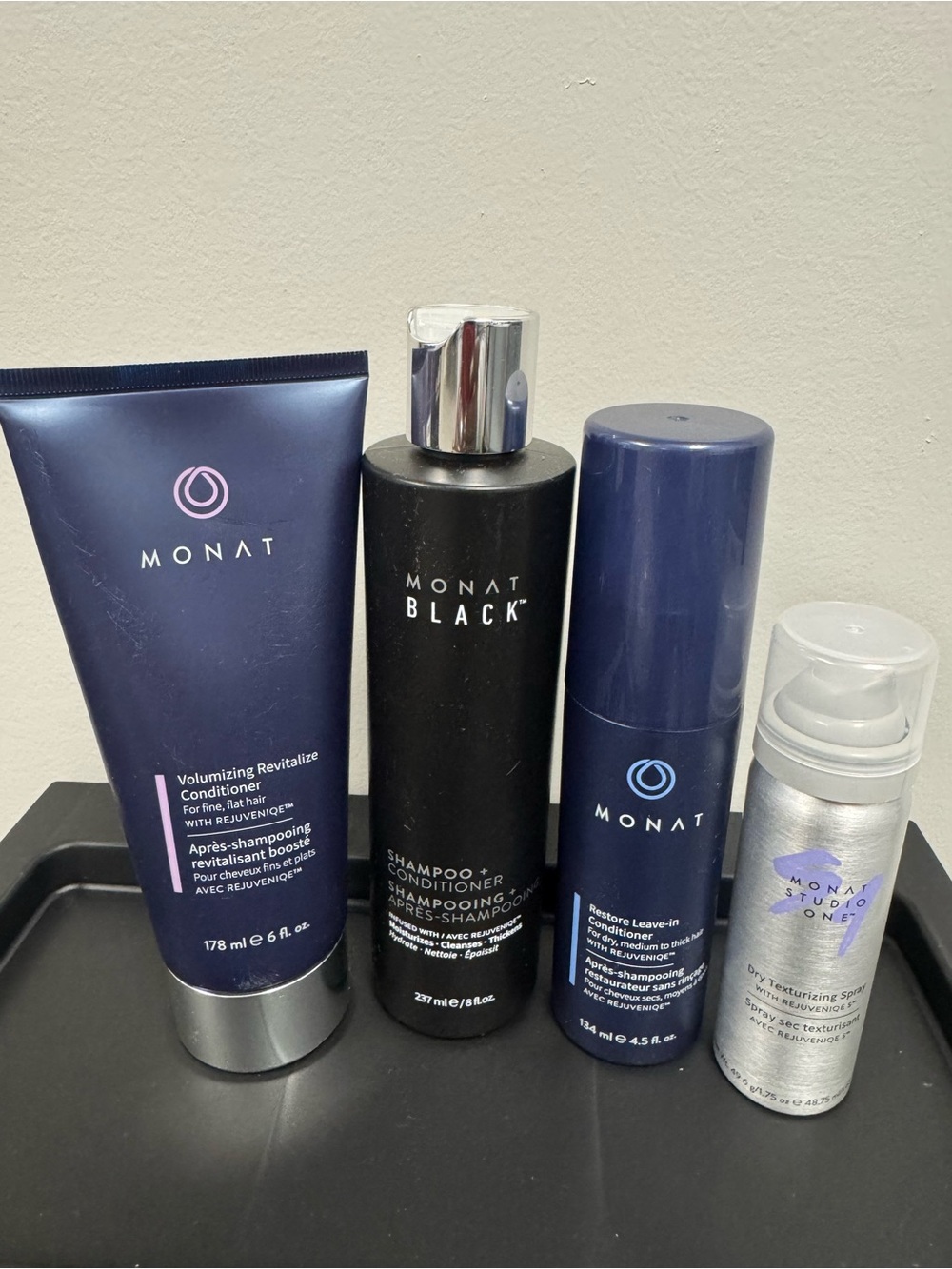 4pc Monat Grooming Hair Care Set